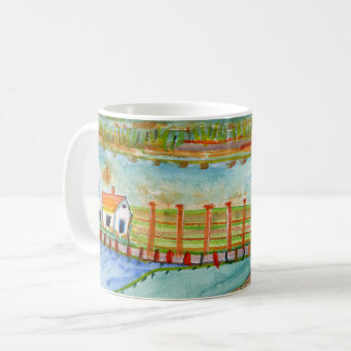 Unique watercolor design coffee mugs