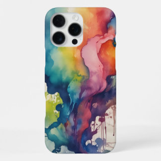 Unique Watercolor Design – Perfect for Art Lovers iPhone 16 Pro Max Case