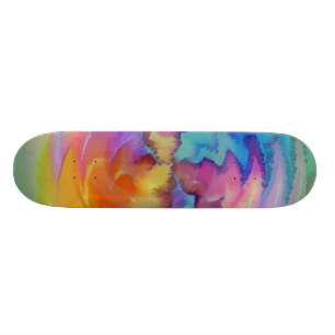 Unique WaterColor Skateboard