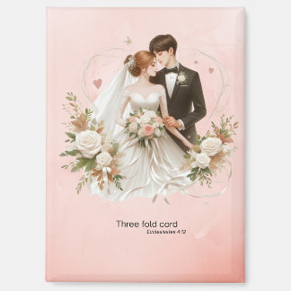 Unique Wedding Gift Magnet