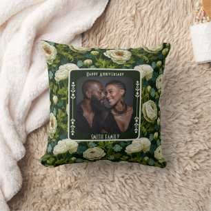 Unique Wedding Golden Anniversary  Throw Pillow