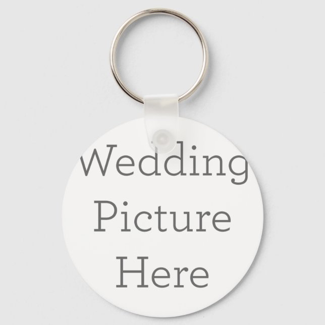 Metal Circle Keychain, 2" (Front)