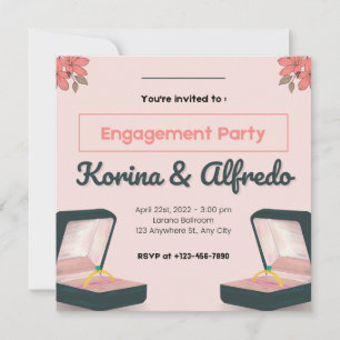unique wedding invitation
