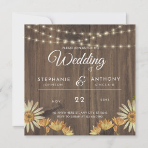 Unique Wedding Invitation Save The Date