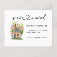 Unique We've Moved New Address Moving Announcement