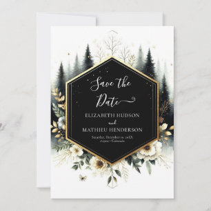 Unique Whimsical Enchanted Forest Wedding Save The Date