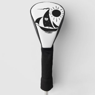 Unique Whimsical Theatre Sailing Design Golf Head Cover