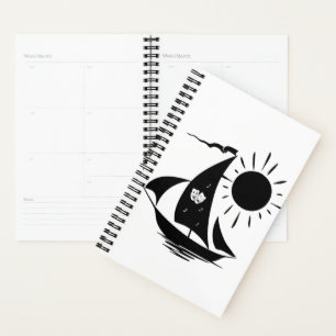 Unique Whimsical Theatre Sailing Design Planner