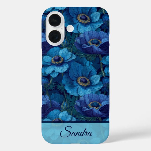 Unique Wife Gift Anemones Name Case-Mate iPhone Case (Back)