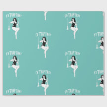 Unique Wrapping Paper - Trapeze