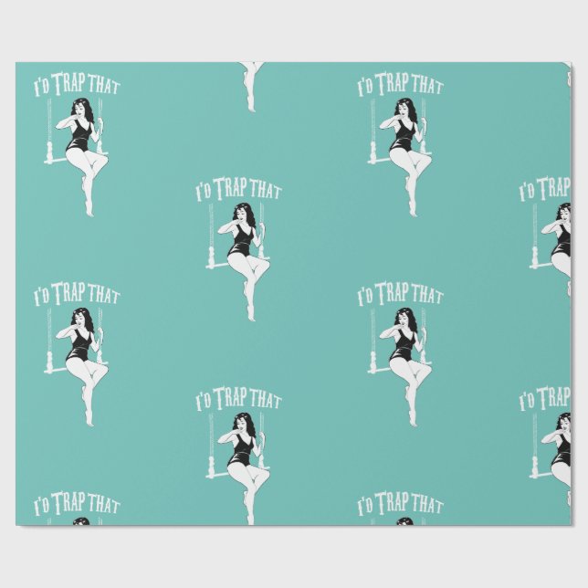 Unique Wrapping Paper - Trapeze (Flat)