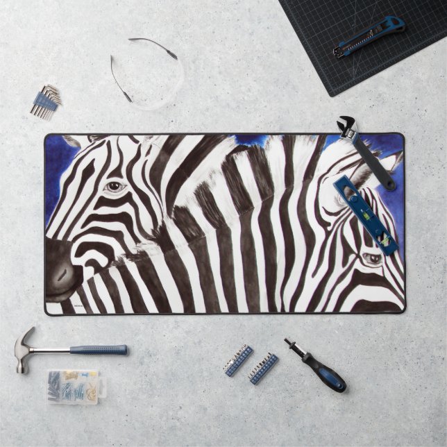 Unique Zebras Desk Mat (Workstation)