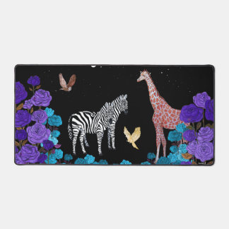 Unique Zebras Desk Mat