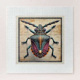 Uniqueheaded Bug 130724IREF107 - Watercolor Jigsaw Puzzle