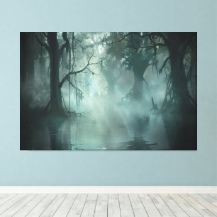 Uniquely Awesome Swamp Canvas Print