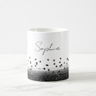 Uniquely Black Confetti Sparkle Coffee Mug