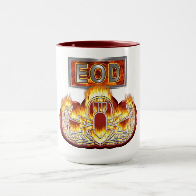 Uniquely Designed Commemorative EOD Mug (Center)
