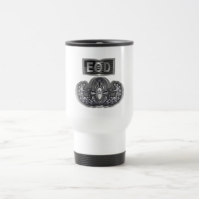 Uniquely Designed Commemorative EOD Travel Mug (Center)