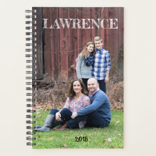 Uniquely yours planner - personalise with a photo