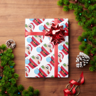 Unisex Baby's First Christmas wrapping paper