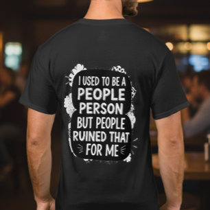 Unisex Black Cotton T-Shirt – Cute Design