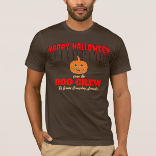 Unisex Boo Crew Therapy Office Halloween T-Shirt