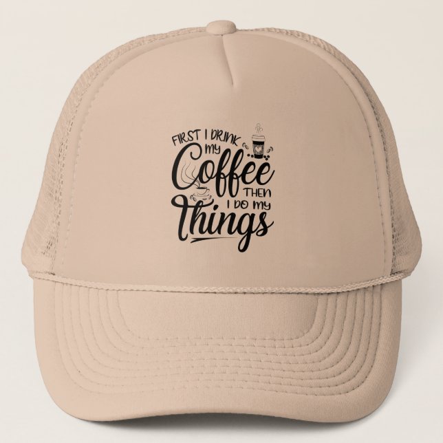 unisex Coffee shop hat  (Front)