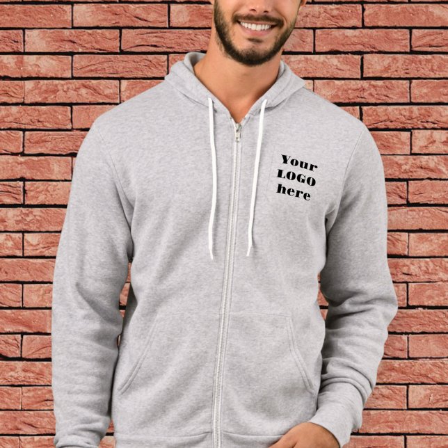 Unisex customized sweater with zipper (Creator Uploaded)
