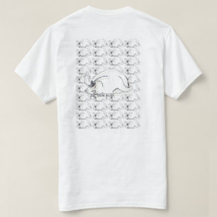 Unisex Ghibli styled "Annoyed Cat" illustrated T-Shirt