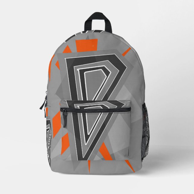 unisex graphic backpack (Front)