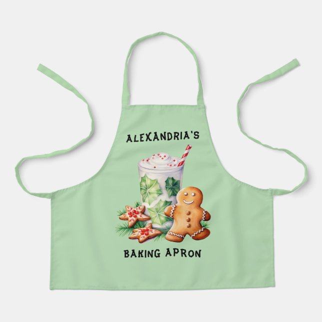 Unisex Kids Baking Apron (Front)