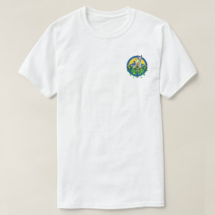 Unisex 'Llamas Take Massena' Pocket Emblem Tee