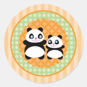 Unisex Panda Bear Sticker