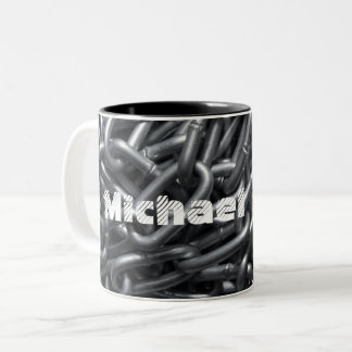 Unisex Personalised Two-Tone Coffee Mug