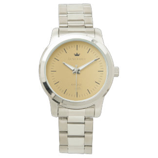 Unisex Stainless Steel Link Watch 