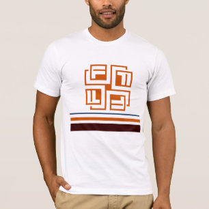 Unisex Striped Stylish Short Sleeve Clothing T-Shirt