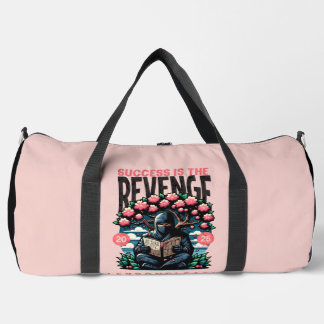 UNISEX SUCCESS REVENGE LESSONS LEARN DUFFLE BAG
