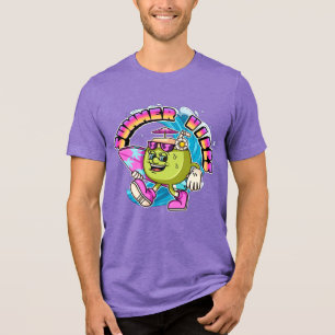 Unisex Summer  Vibes Coconut Graphic T-Shirt Tri-Blend Shirt