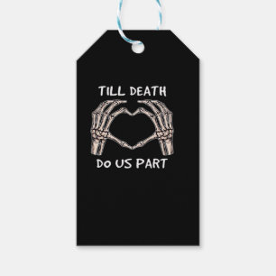 Unisex Til Death Do Us Part, Bride To Be, Bones, M Gift Tags