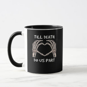 Unisex Til Death Do Us Part, Bride To Be, Bones, M Mug
