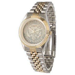 Unisex Two-Tone Bracelet Watch Kennedy 1967 Eagle