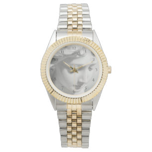 *~* Unisex Two Tone Marble Beautiful Angel Watch