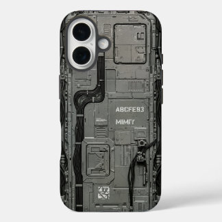 UNIT-77 #036: Neural Gateway ABCFE93 iPhone 16 Case