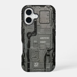 UNIT-77 #036: Neural Gateway ABCFE93 iPhone 16 Case
