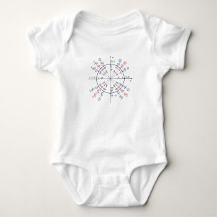 Unit circle math formulas physics baby bodysuit