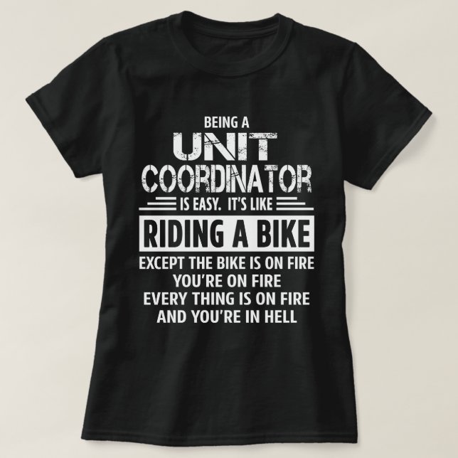 Unit Coordinator T-Shirt (Design Front)