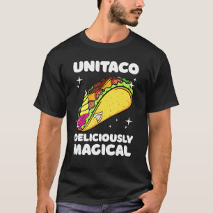 Unitaco Deliciously Magical Unicorn Taco Wheat Tor T-Shirt