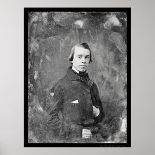 Unitarian Pastor Thomas King Daguerreotype 1854 Poster