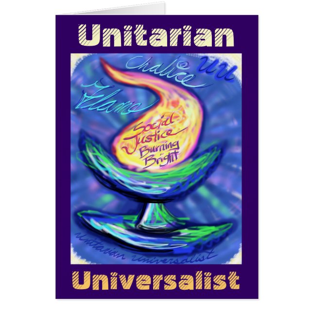 Unitarian Universalist Chalice (Front)