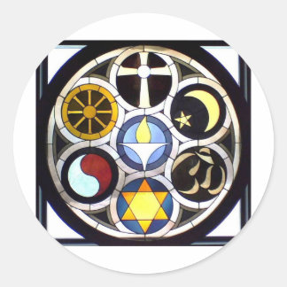 Unitarian Universalist Church Rockford, IL Classic Round Sticker